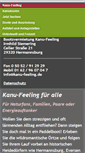 Mobile Screenshot of kanu-feeling.de